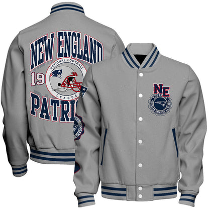 New England Patriots 2026 Feel The Power Unisex Varsity Jacket