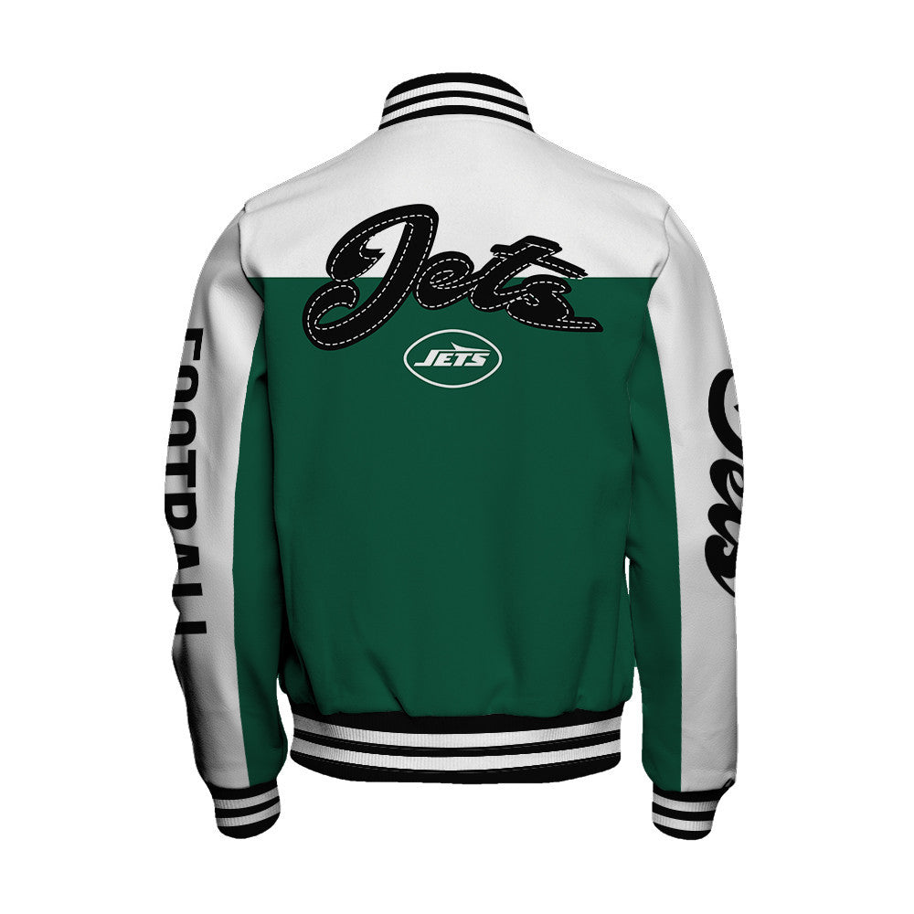 New York Jets National Football League 2026 Face Any Weather Unisex Varsity Jacket