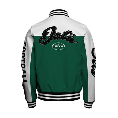 New York Jets National Football League 2026 Face Any Weather Unisex Varsity Jacket