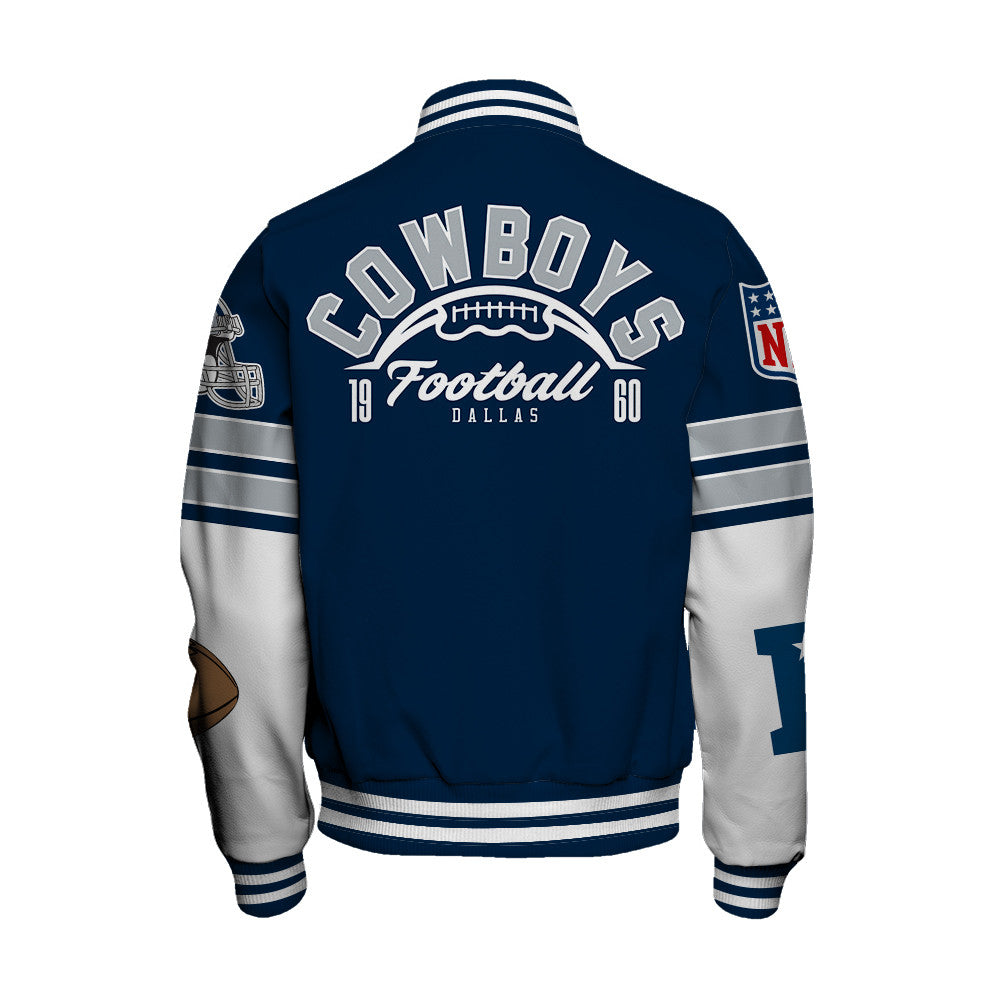 Dallas Cowboys National Football League 2026 Feel The Power Unisex Varsity Jacket