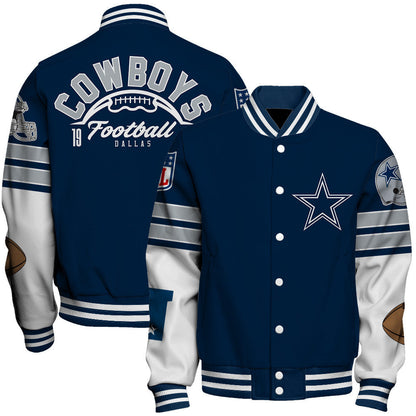 Dallas Cowboys National Football League 2026 Feel The Power Unisex Varsity Jacket