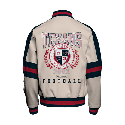 Houston Texans | Football Team 2026 Feel The Power Unisex Varsity Jacket