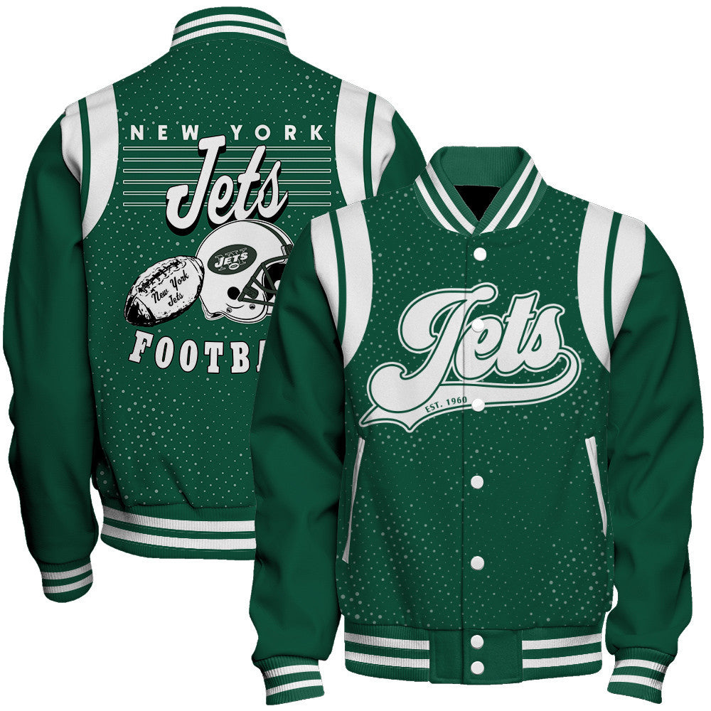 New York Jets National Football League 2026 Make Your Mark Unisex Varsity Jacket