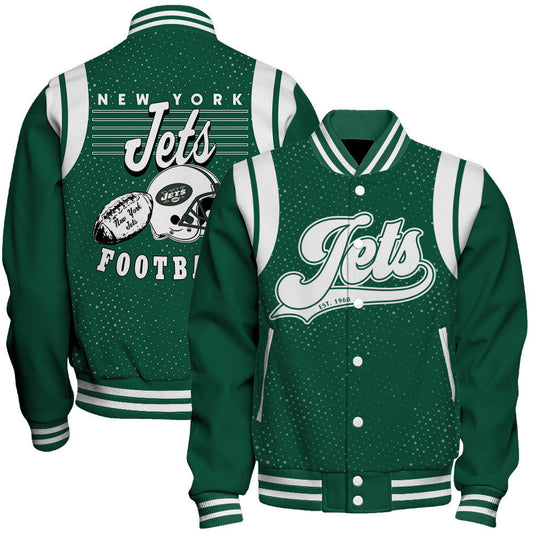 New York Jets National Football League 2026 Make Your Mark Unisex Varsity Jacket