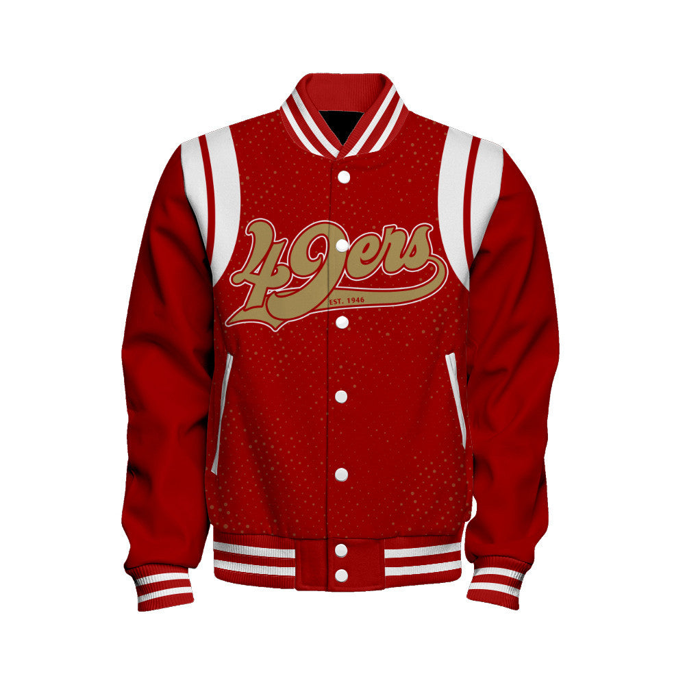 San Francisco 49ers National Football League 2026 Make Your Mark Unisex Varsity Jacket