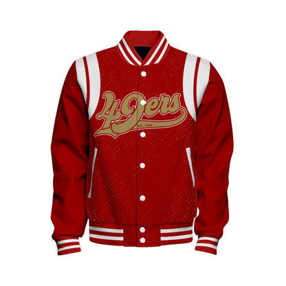 San Francisco 49ers National Football League 2026 Make Your Mark Unisex Varsity Jacket