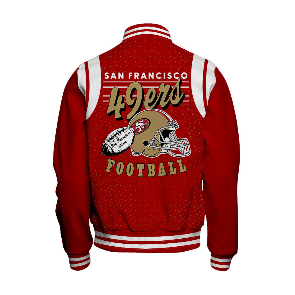 San Francisco 49ers National Football League 2026 Make Your Mark Unisex Varsity Jacket