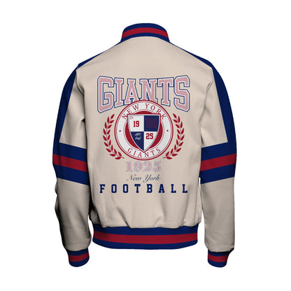 New York Giants | Football Team 2026 Feel The Power Unisex Varsity Jacket