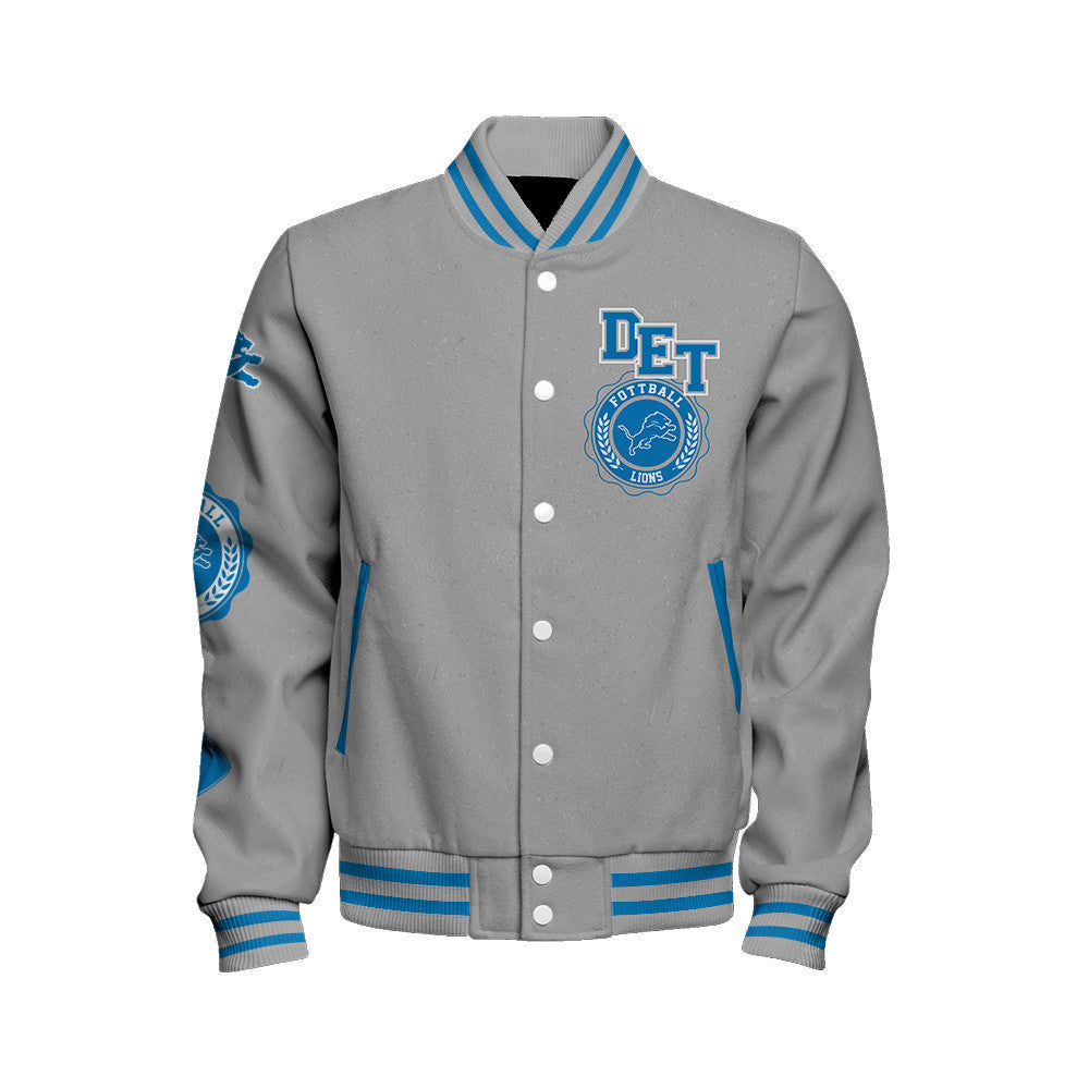 Detroit Lions 2026 Feel The Power Unisex Varsity Jacket