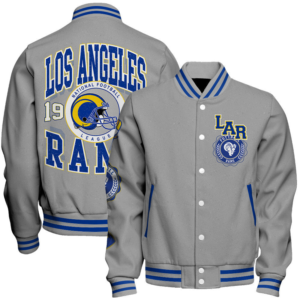 Los Angeles Rams Nfl 2026 Feel The Power Unisex Varsity Jacket