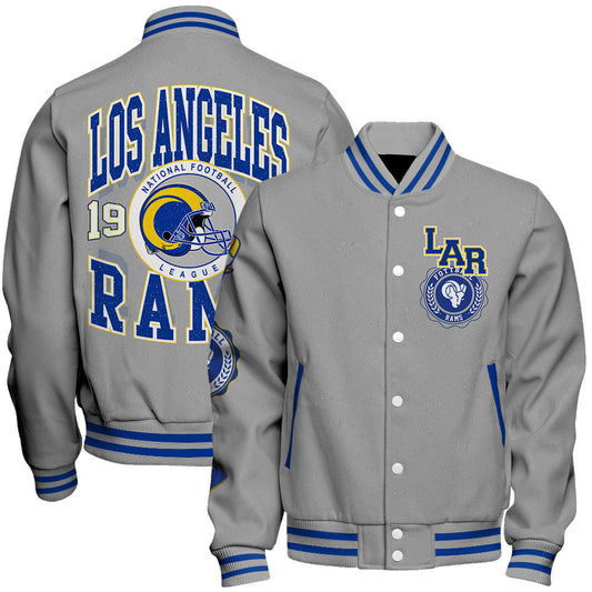 Los Angeles Rams Nfl 2026 Feel The Power Unisex Varsity Jacket