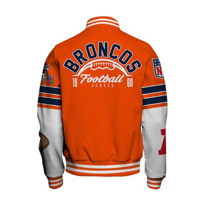 Denver Broncos National Football League 2026 Feel The Power Unisex Varsity Jacket