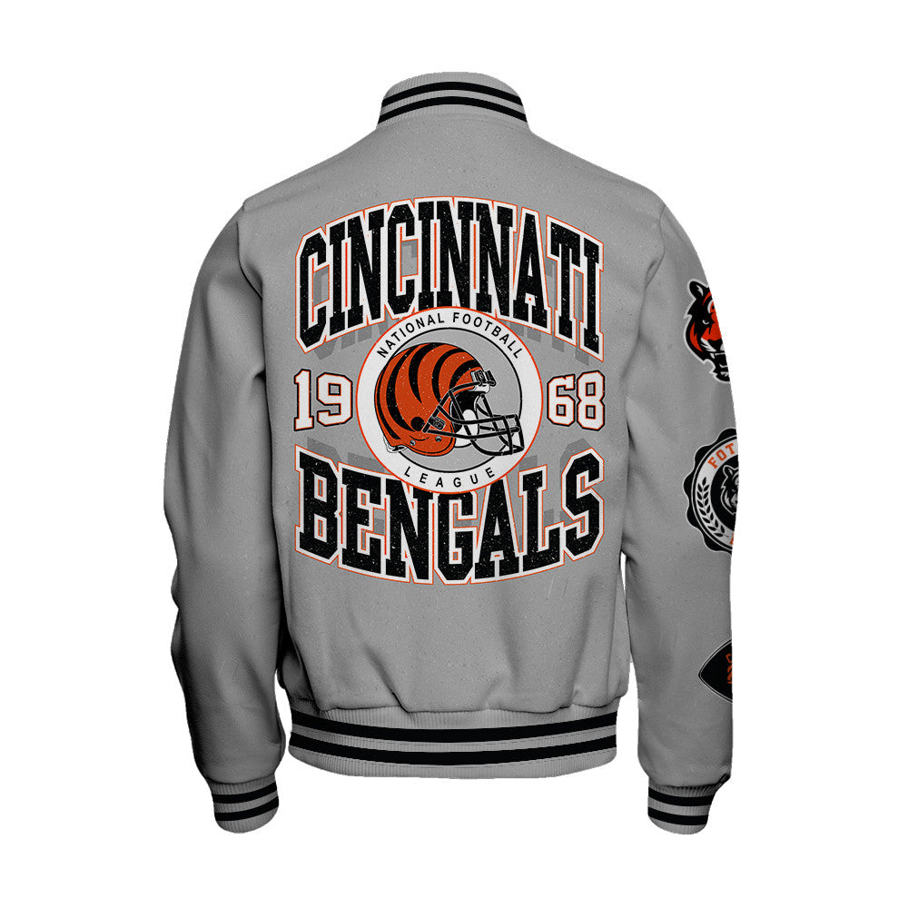 Cincinnati Bengals 2026 Feel The Power Unisex Varsity Jacket