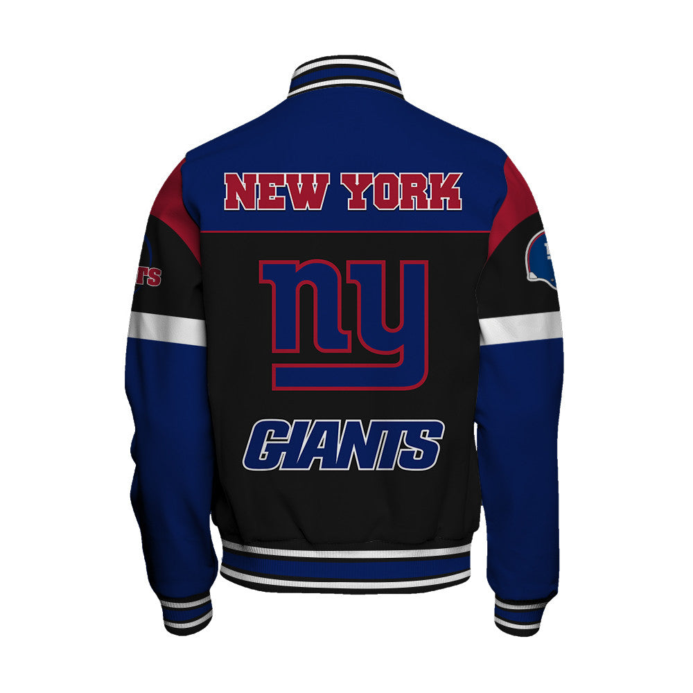 New York Giants National Football League 2026 Feel The Power Unisex Varsity Jacket
