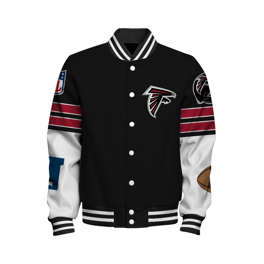 Atlanta Falcons National Football League 2026 Feel The Power Unisex Varsity Jacket