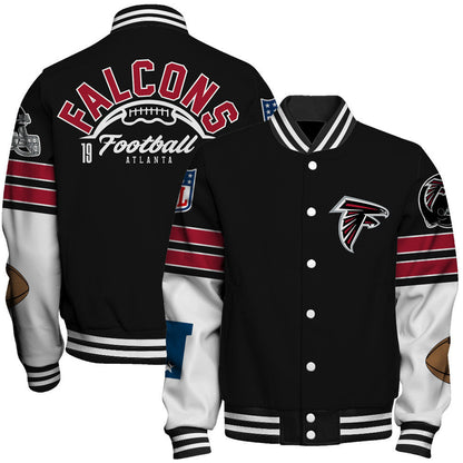 Atlanta Falcons National Football League 2026 Feel The Power Unisex Varsity Jacket