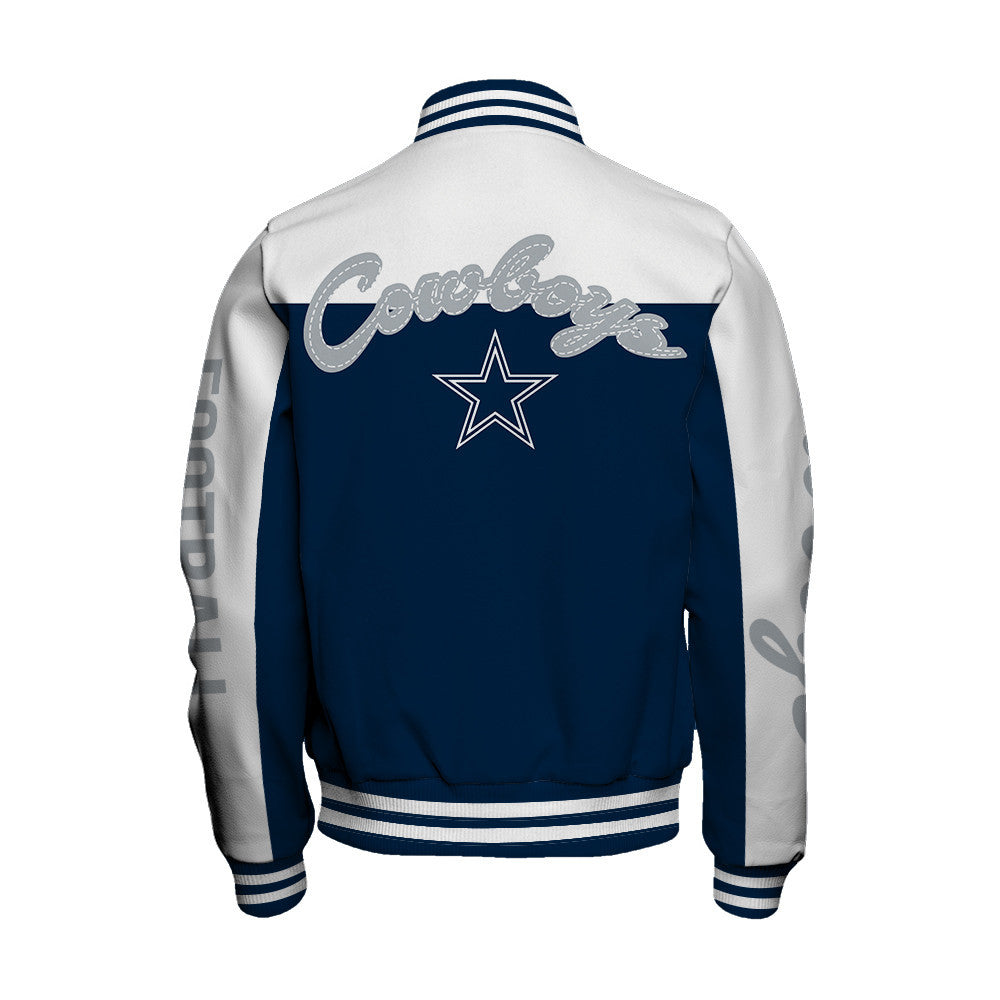 Dallas Cowboys National Football League 2026 Face Any Weather Unisex Varsity Jacket