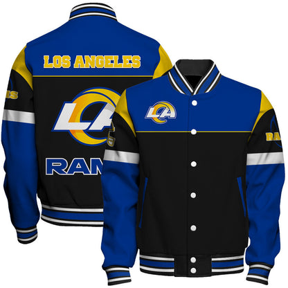 Los Angeles Rams National Football League 2026 Feel The Power Unisex Varsity Jacket