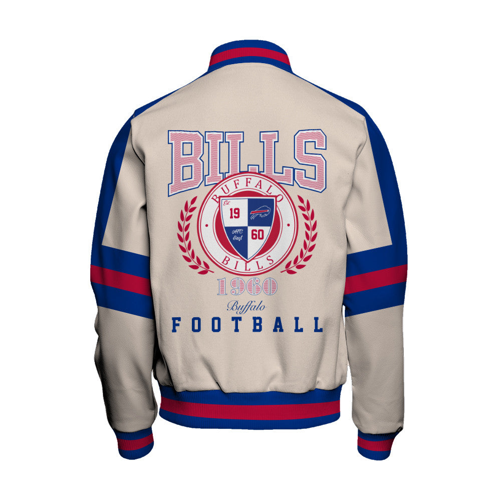 Buffalo Bills | Football Team 2026 Feel The Power Unisex Varsity Jacket