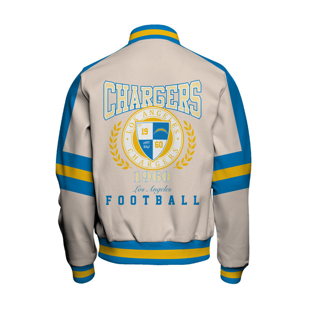 Los Angeles Chargers | Football Team 2026 Feel The Power Unisex Varsity Jacket