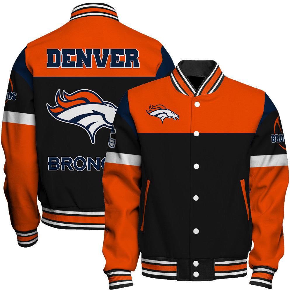 Denver Broncos National Football League 2026 Feel The Power Unisex Varsity Jacket