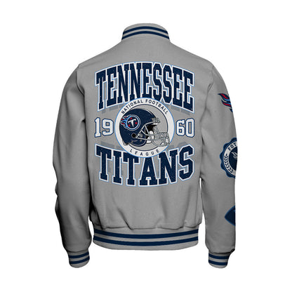 Tennessee Titans 2026 Feel The Power Unisex Varsity Jacket