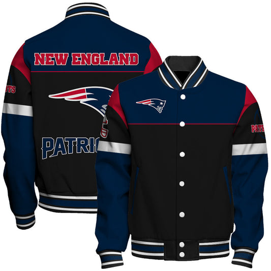 New England Patriots National Football League 2026 Feel The Power Unisex Varsity Jacket