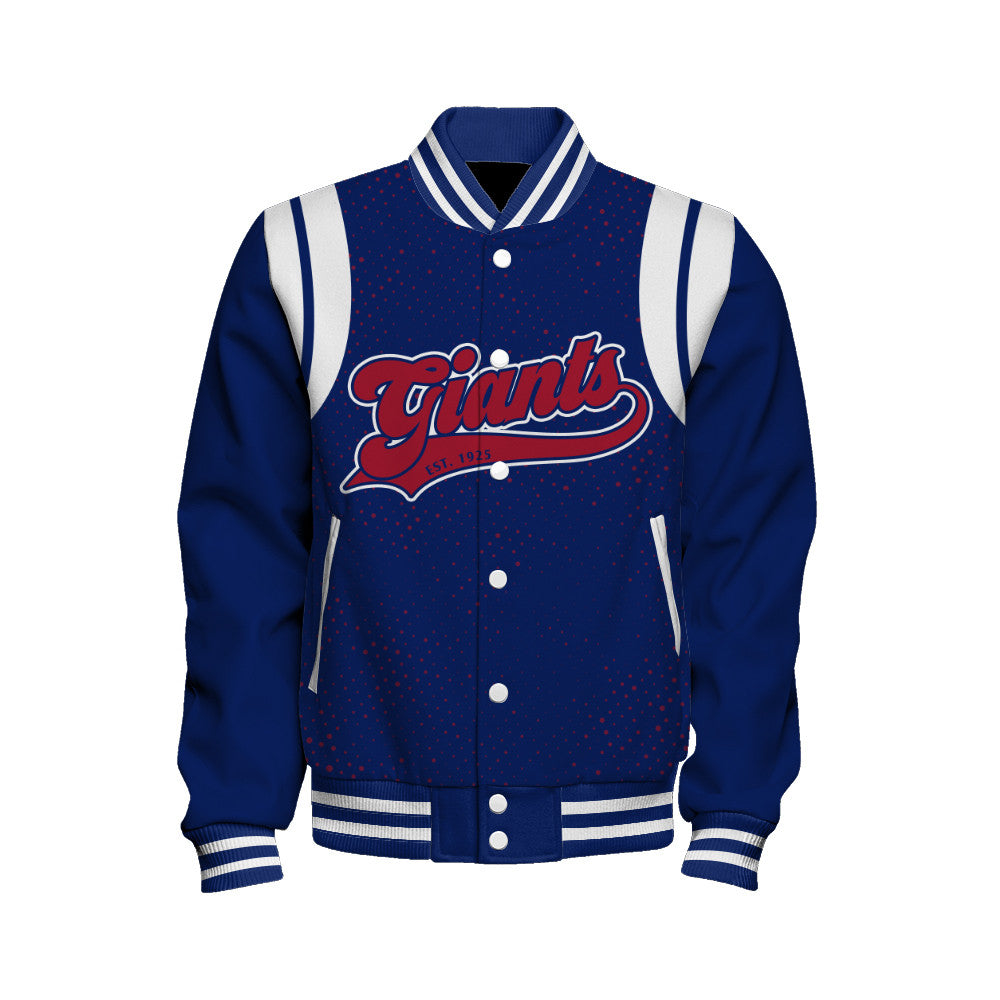 New York Giants National Football League 2026 Make Your Mark Unisex Varsity Jacket