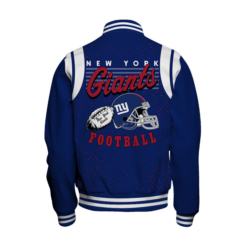 New York Giants National Football League 2026 Make Your Mark Unisex Varsity Jacket