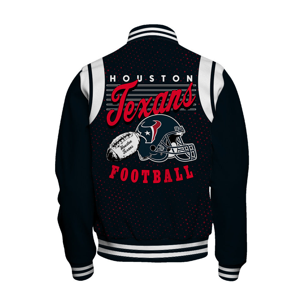 Houston Texans National Football League 2026 Make Your Mark Unisex Varsity Jacket