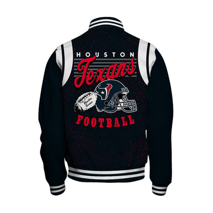 Houston Texans National Football League 2026 Make Your Mark Unisex Varsity Jacket