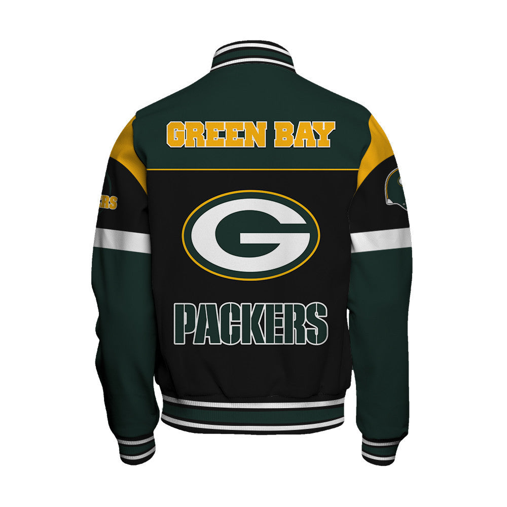 Green Bay Packers National Football League 2026 Feel The Power Unisex Varsity Jacket