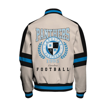 Carolina Panthers | Football Team 2026 Feel The Power Unisex Varsity Jacket