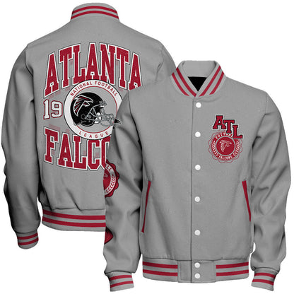 Atlanta Falcons Nfl 2026 Feel The Power Unisex Varsity Jacket
