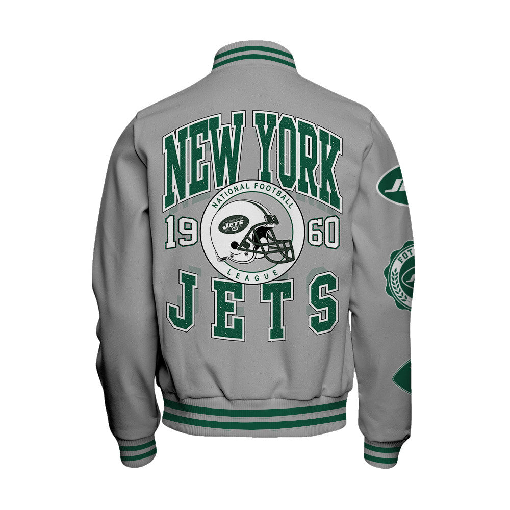 New York Jets 2026 Feel The Power Unisex Varsity Jacket