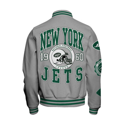 New York Jets 2026 Feel The Power Unisex Varsity Jacket