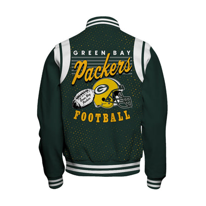 Green Bay Packers National Football League 2026 Make Your Mark Unisex Varsity Jacket