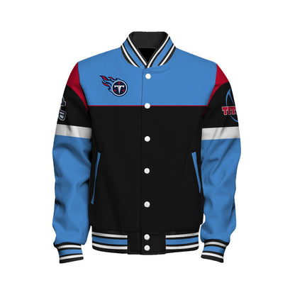 Tennessee Titans National Football League 2026 Feel The Power Unisex Varsity Jacket