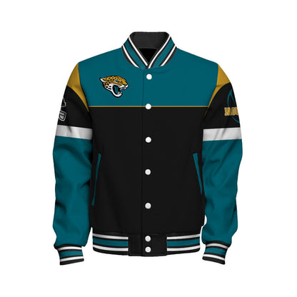 Jacksonville Jaguars National Football League 2026 Feel The Power Unisex Varsity Jacket