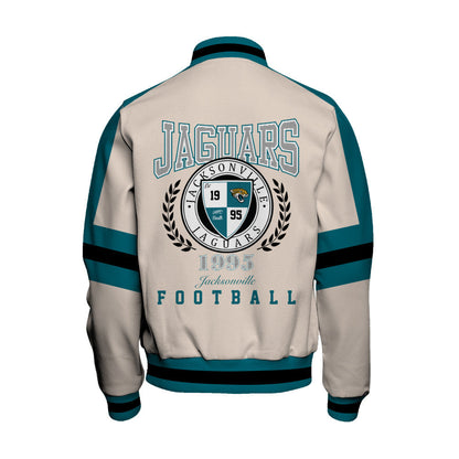 Jacksonville Jaguars | Football Team 2026 Feel The Power Unisex Varsity Jacket