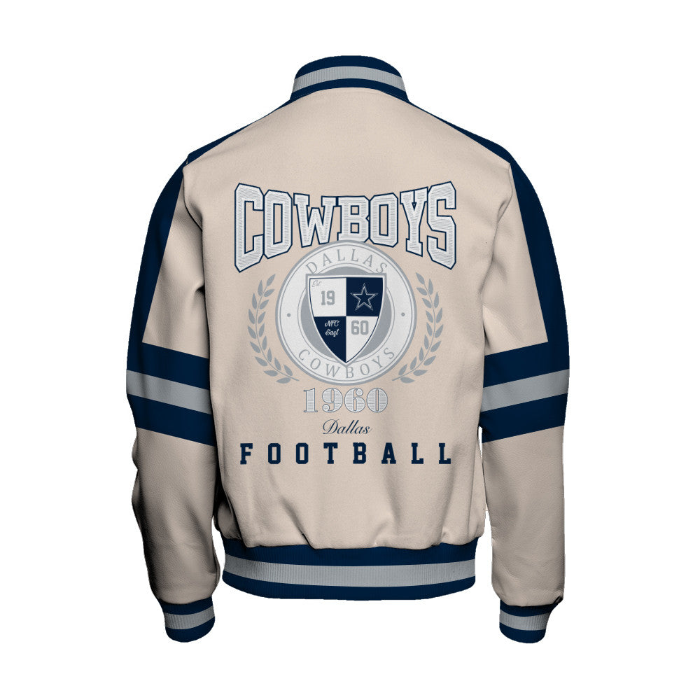 Dallas Cowboys | Football Team 2026 Feel The Power Unisex Varsity Jacket