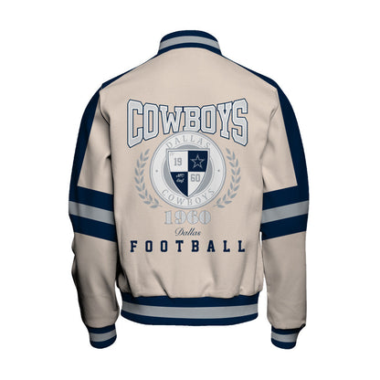 Dallas Cowboys | Football Team 2026 Feel The Power Unisex Varsity Jacket