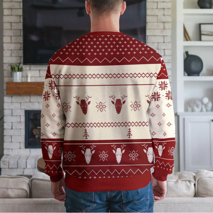 Funny Rv Ugly Christmas Sweater, Camper And Camping Holiday Design