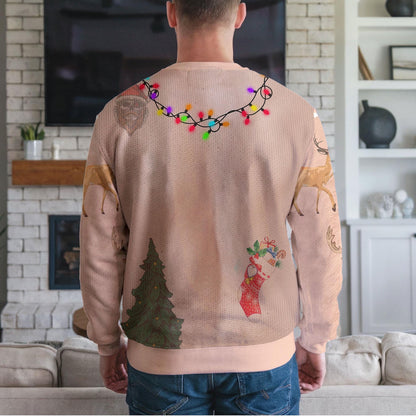 Personalized Family Photo Ugly Christmas Sweater, Custom Face Design