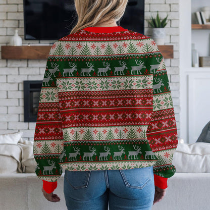 Personalized Family Photo Ugly Christmas Sweater, Custom Face Design