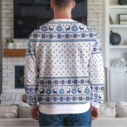 Don't Know Margo Llama Ugly Christmas Sweater, Funny Winter Llama Design