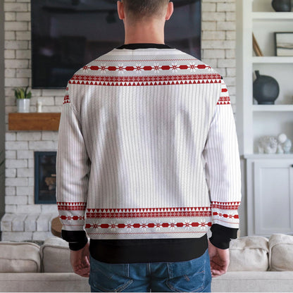 Cute Christmas Gnomes Ugly Christmas Sweater, Scandinavian Nordic Design